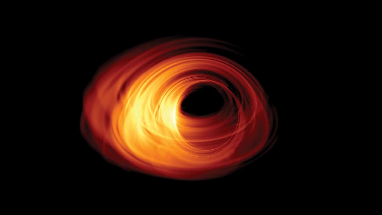 Naukowcy zbadali pole magnetyczne na obrzeżach supermasywnej czarnej dziury
